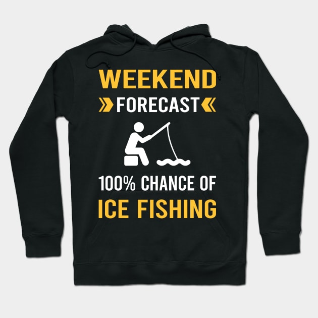 Weekend Forecast Ice Fishing Hoodie by Bourguignon Aror